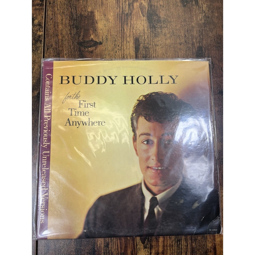 Buddy Holly - For the First Time Anywhere (LP, 1983, MCA Records) Excellent